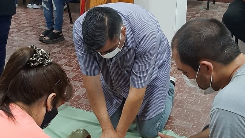 Inició el curso de Primeros Auxilios para colaboradores del Santuario