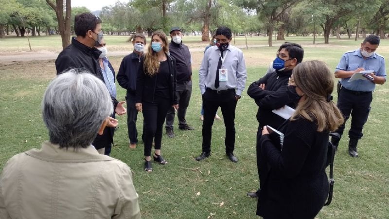 Coordinan acciones para la presencialidad en la fiesta de la Virgen