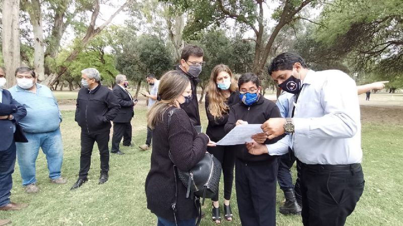 Coordinan acciones para la presencialidad en la fiesta de la Virgen