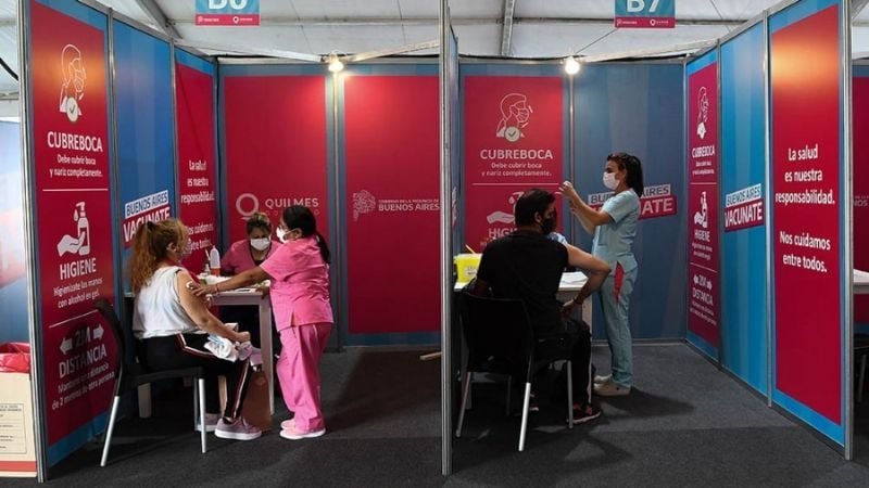 El 60% de los argentinos ya completó su esquema de vacunación contra el Covid