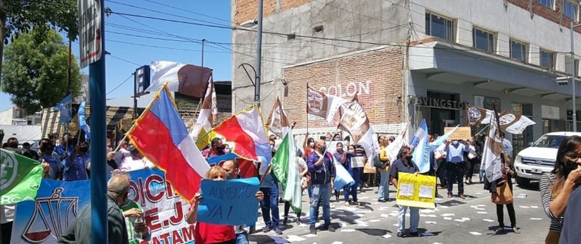 Alta adhesión al paro de judiciales