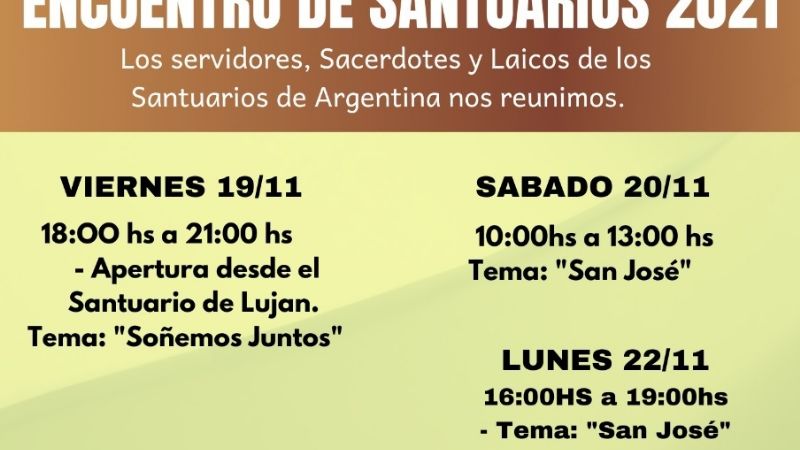 Catamarca se prepara para participar del Encuentro Nacional de Santuarios