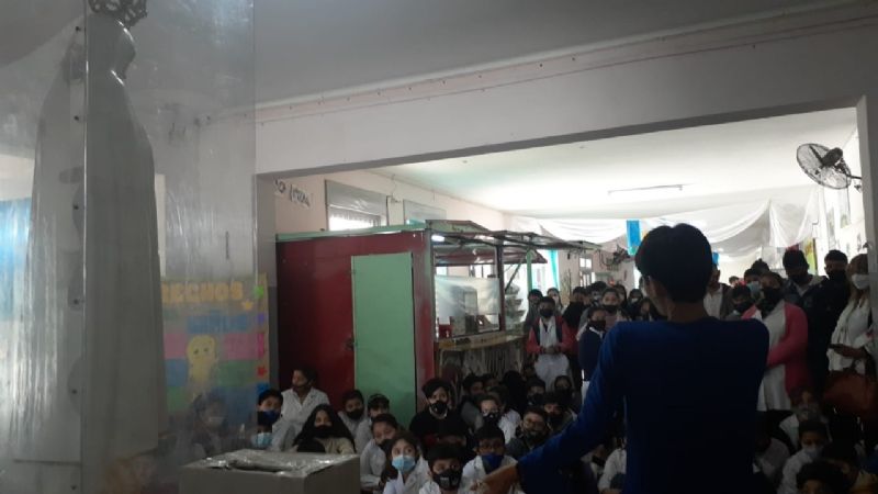 La Virgen de Fátima en Banda de Varela