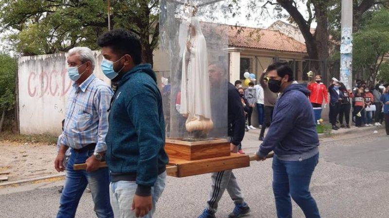 La Virgen de Fátima en Banda de Varela