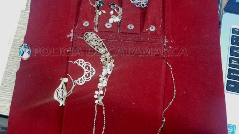 Recuperan un celular y joyas robadas en Tinogasta