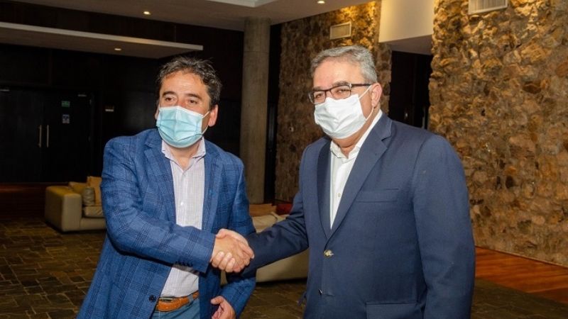 Jalil recibió al Gobernador Regional de Atacama