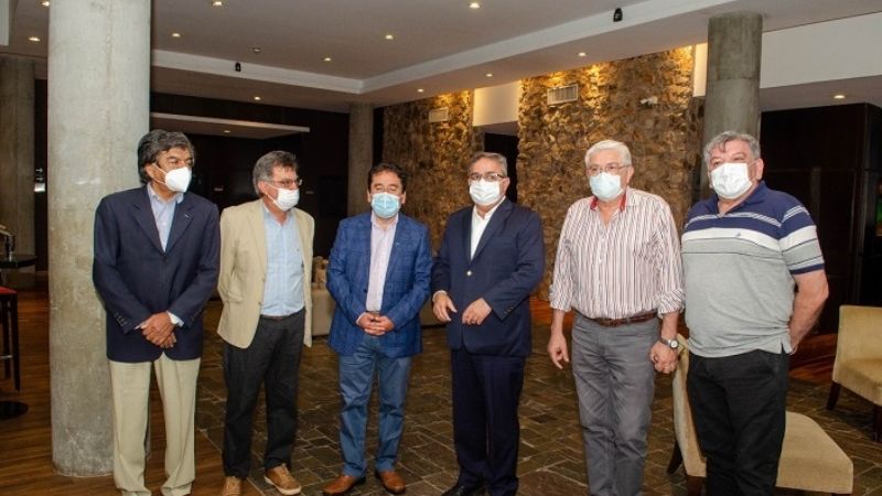 Jalil recibió al Gobernador Regional de Atacama