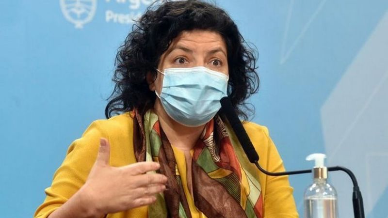 Vizzotti dijo que toda la población recibirá tercera dosis