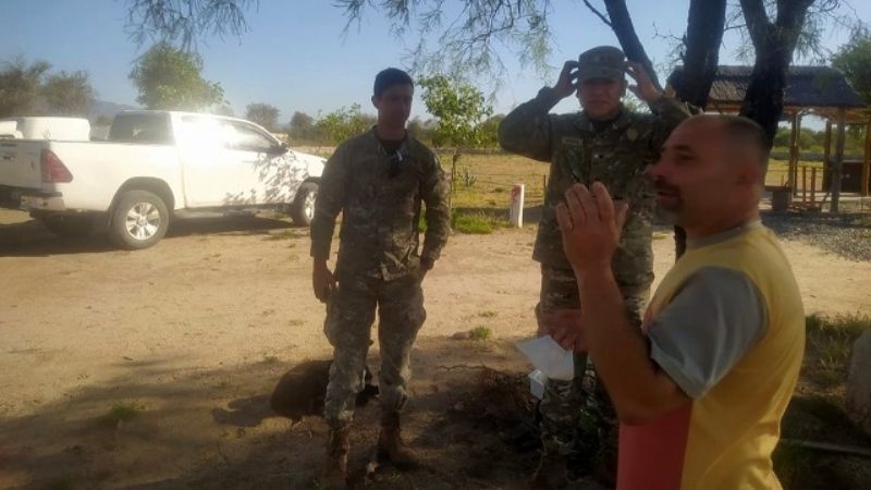 Una delegación del Ejercito Argentino visitó el Club de Tiro Catamarca-Capayán