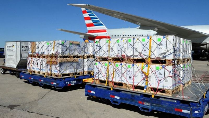 Arribó un nuevo cargamento con más de 630 mil vacunas de Pfizer