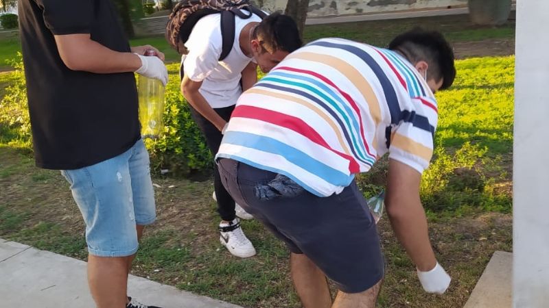 Catamarca se sumó a la recolección de colillas de cigarrillo