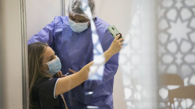 Operativo de vacunación en Valle Viejo y La Merced