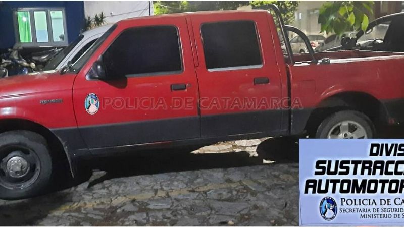 Secuestraron una camioneta requerida por la Justicia