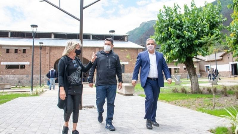 Jalil y Ferreyra recorrieron el Parque Las Moras