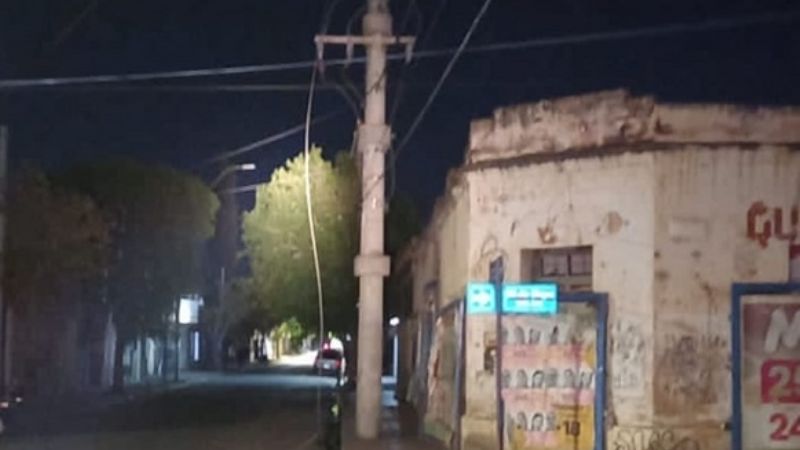 Apagón en el Centro