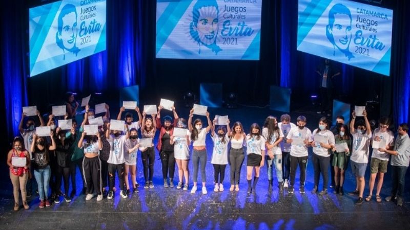Los ganadores por Catamarca de los Juegos Culturales Evita 2021