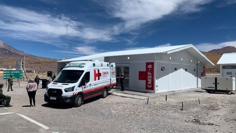 Quedó inaugurado el centro sanitario de frontera