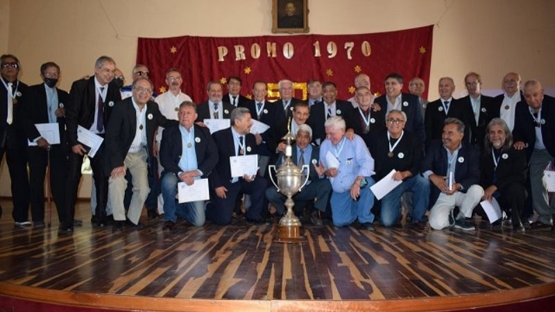 Promoción 1970 del Colegio Nacional celebró las Bodas de Oro