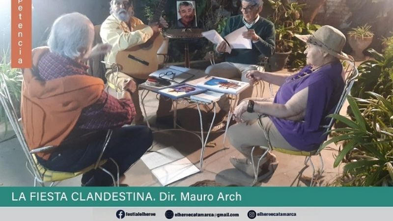 El cortometraje catamarqueño “La Fiesta Clandestina” ganó El Héroe