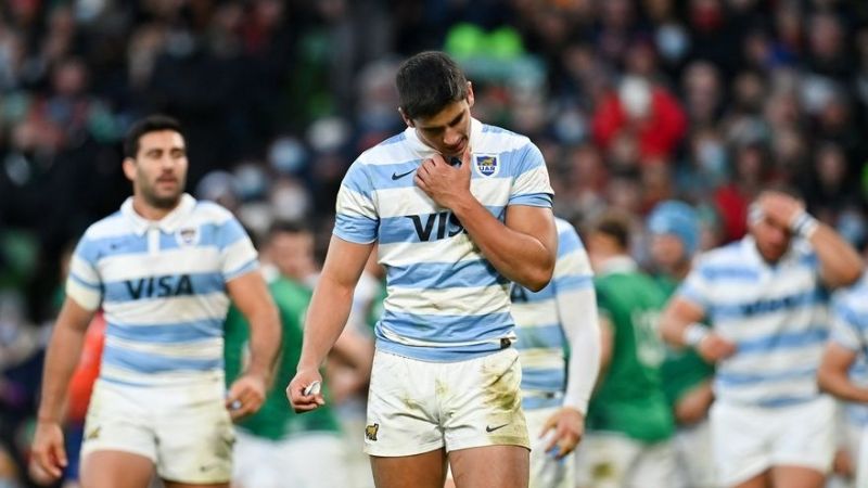 Durísima derrota de Los Pumas, ante Irlanda
