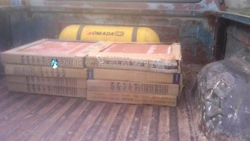 Lo sorprendieron robando