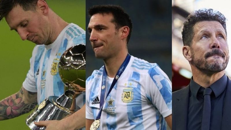 Messi, Scaloni y Simeone, nominados al premio The Best