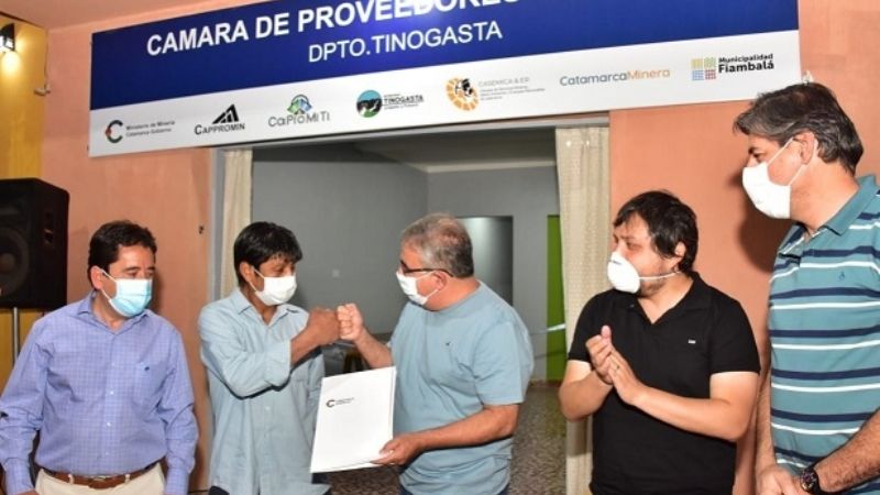 Se inauguró la Cámara de Proveedores Mineros