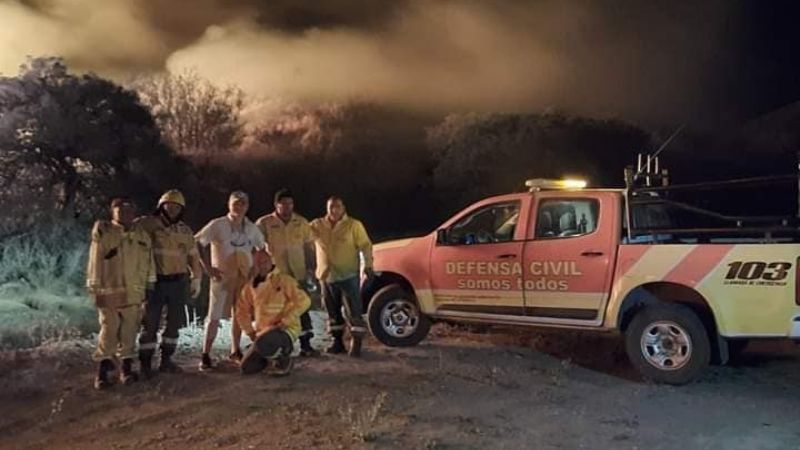 Precaución al transitar por ruta 60 a la altura de "La Cébila"