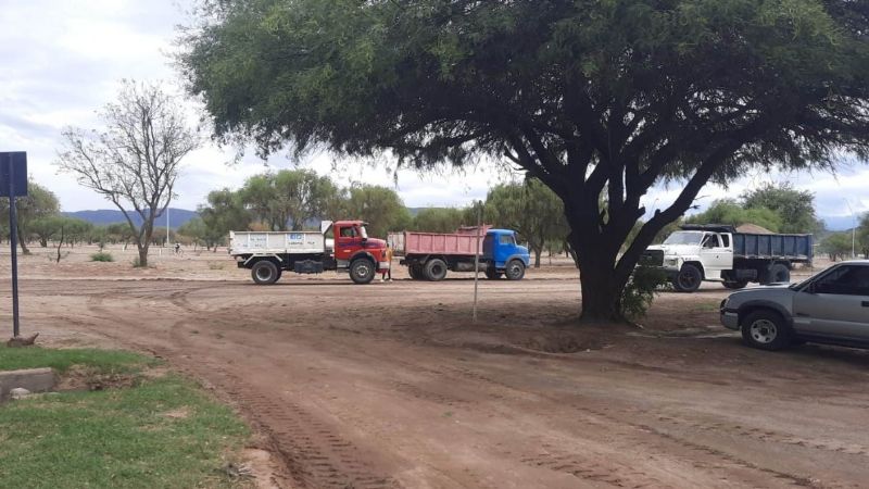 Acondicionan el parque Adán Quiroga para recibir a la Virgen