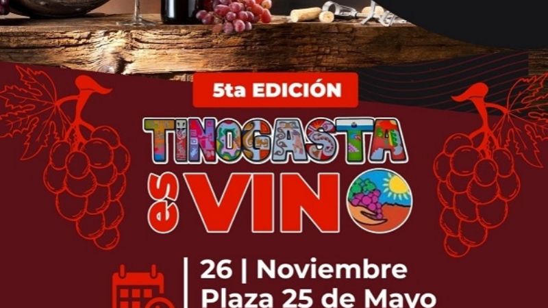 Tinogasta es vino, la mayor feria de la región