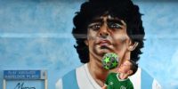 Diego Maradona también tiene su espacio en Irlanda.
