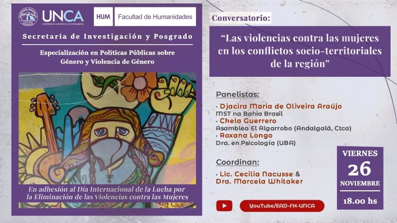 Actividades por el Día Internacional de la Eliminación de la violencia contra la Mujer