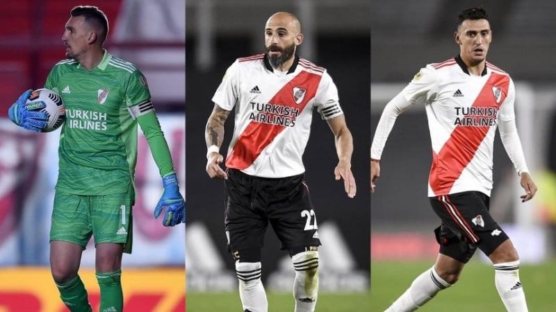 Tres veteranos de River nunca fueron campeones de 1ra. División