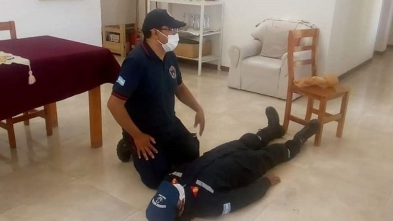 Capacitación sobre primeros auxilios