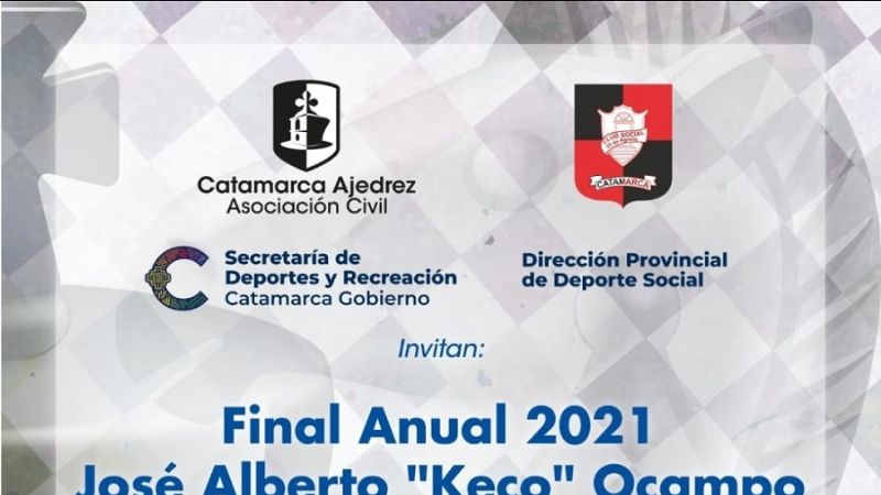 Este sábado va la Gran Final de Catamarca Ajedrez