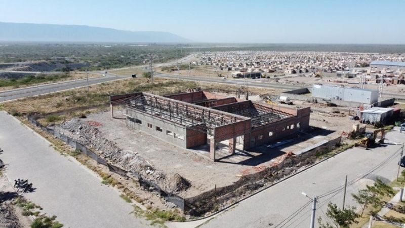 Avanza la obra del Hospital en Valle Chico