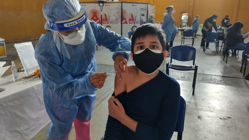 Fin de semana con cronograma de vacunación