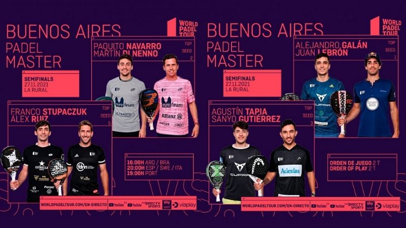 Agustín está en las “semis” del Máster de Buenos Aires