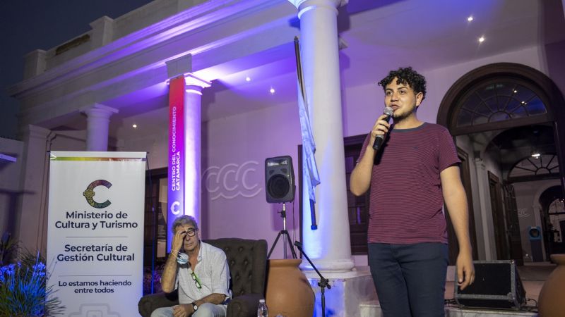 Ignacio Copani brindó una charla a músicos y gestores catamarqueños