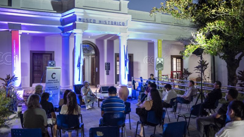Ignacio Copani brindó una charla a músicos y gestores catamarqueños