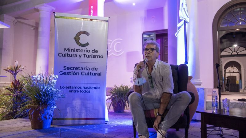 Ignacio Copani brindó una charla a músicos y gestores catamarqueños