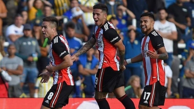 River reaccionó y empató con Central, en Rosario