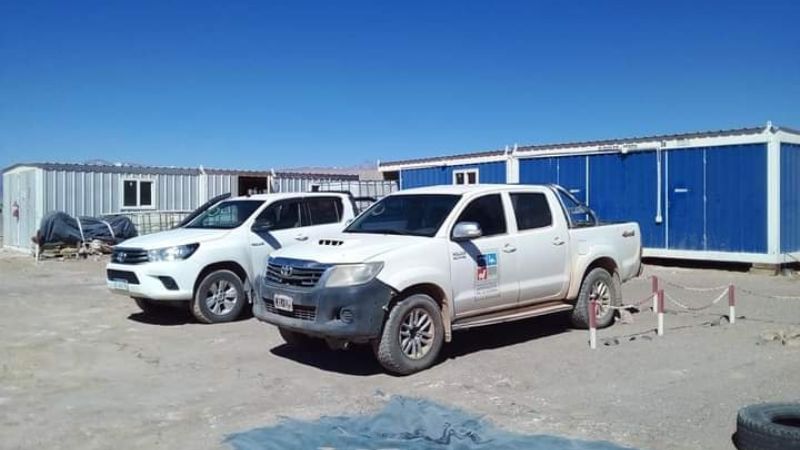 Acusan a Taritolay de prestar vehículos y maquinarias a mineras