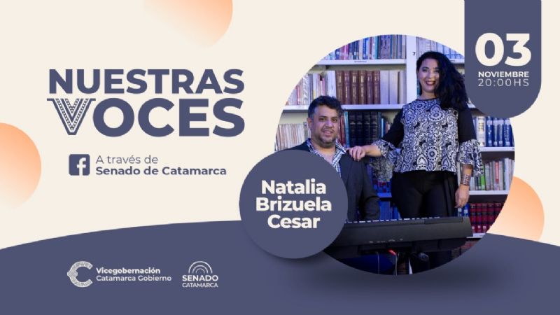 Natalia Brizuela Cesar en el noveno episodio de “Nuestras Voces”
