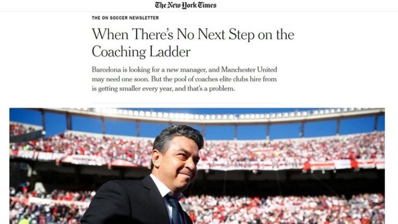 Hasta el New York Times elogió al “Muñeco” Gallardo