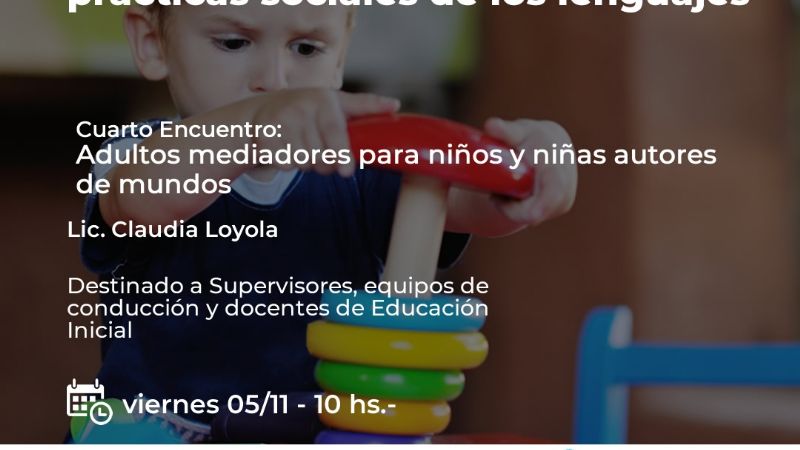 Cuarto encuentro del ciclo de conversatorios del Nivel Inicial