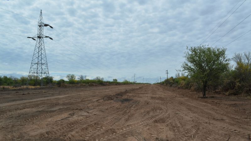 Comenzó la obra de rectificación de la traza de la Ruta Nacional 157