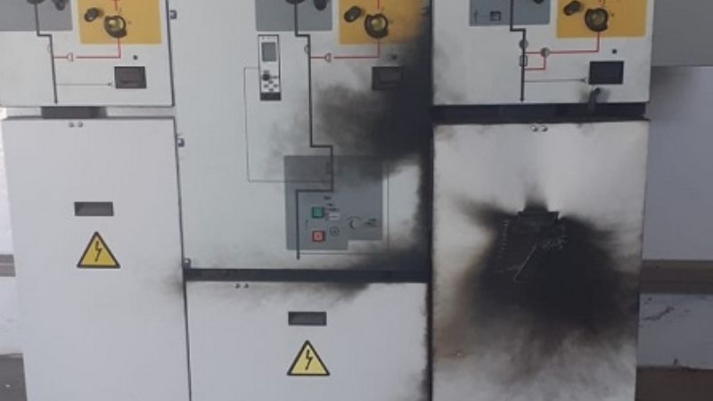 EC SAPEM informó grave explosión en ET Palacio Municipal