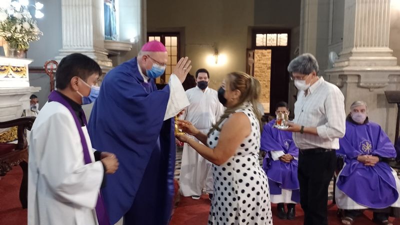 Los comunicadores sociales honraron a la Madre del Valle