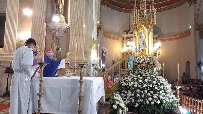 Los comunicadores sociales honraron a la Madre del Valle